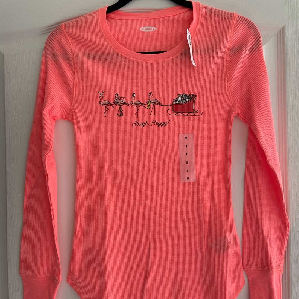 BNWT Waffle Knit Top Size Medium